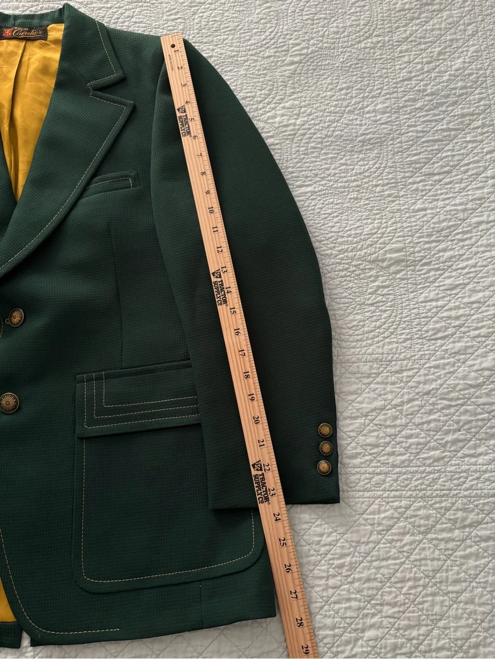 Vintage 70’s leisure jacket blazer. Size 40.